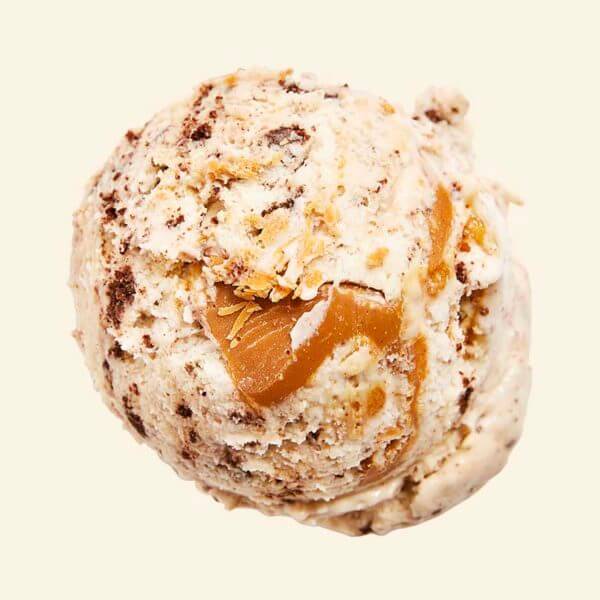 Vegan Peanut Butter Brownie Honeycomb Image 2. 