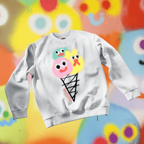 VL x Jon Burgerman Crewneck Sweatshirt