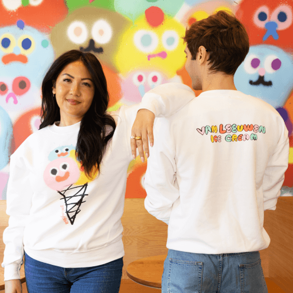 VL x Jon Burgerman Crewneck Sweatshirt Image 2. 